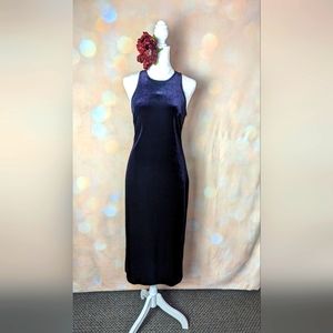 Vintage Ann Taylor purple velvet dress size 2